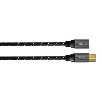 Avinity Audiokabel XLR-stekker - XLR-koppeling Stof Verguld 0,5 M