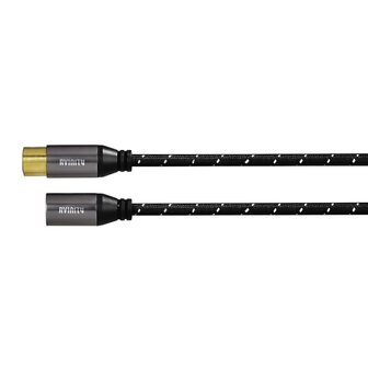 Avinity Audiokabel XLR-stekker - XLR-koppeling Stof Verguld 0,5 M