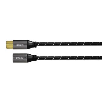 Avinity Audiokabel XLR-stekker - XLR-koppeling Stof Verguld 1,5 M