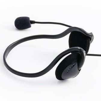 Hama PC-Office-headset NHS-P100&rdquo; Met Nekband Stereo Zwart