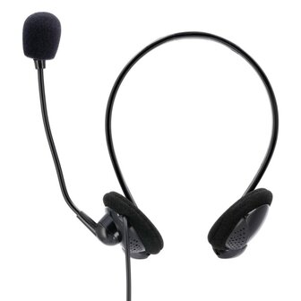 Hama PC-Office-headset NHS-P100&rdquo; Met Nekband Stereo Zwart