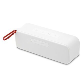 Hama Bluetooth&reg;-luidspreker PowerBrick 2.0 Spatwaterdicht 8 W Wit