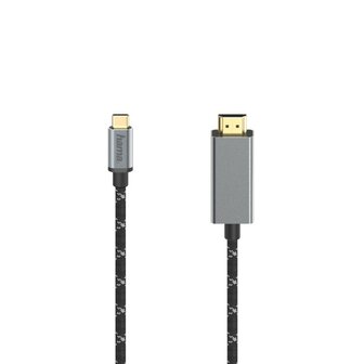 Hama Video-kabel USB-C-stekker - HDMI&trade;-stekker Ultra-HD 4K@60Hz 1,50 M