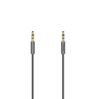 Hama Audiokabel Elite 3,5-mm-jack-st. - St. Metaal Verguld 0,75 M