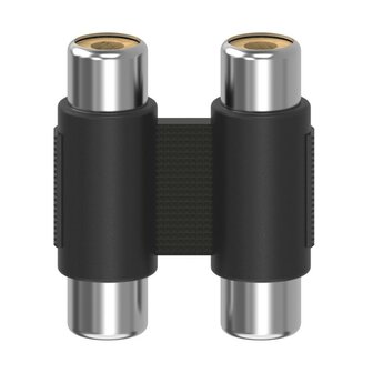 Hama Cinch-adapter 2 Cinch-koppelingen - 2 Cinch-koppelingen