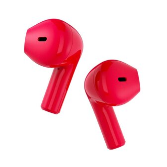 Happy Plugs Hoofdtelefoon True Wireless Joy Rood