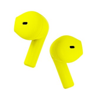 Happy Plugs Hoofdtelefoon True Wireless Joy Neon Geel