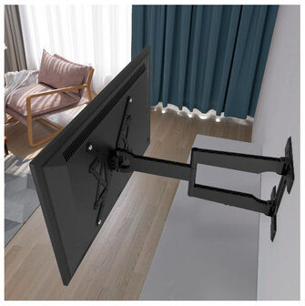 Hama Tv-muurbeugel FULLMOTION 400x400 165 Cm (65) Extra Lange Arm Slim