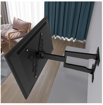 Hama Tv-muurbeugel FULLMOTION 400x400 165 Cm (65) Extra Lange Arm Slim