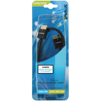 Scanpart Hdmi Kabel Hs En E Thin 1.0m