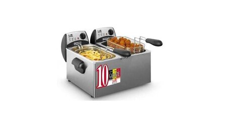 Fritel FR1355 Duo Friteuse 2x3L 2x2000W