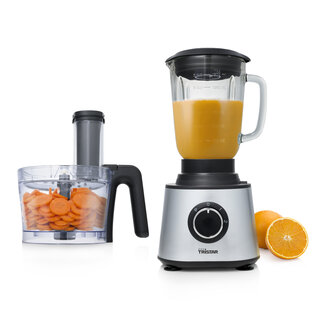 Tristar MX-4823 Food Processor RVS/Zwart