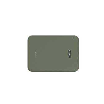 Hama Power Pack Colour 10 10000mAh 2 Uitgangen: USB-C USB-A Groen