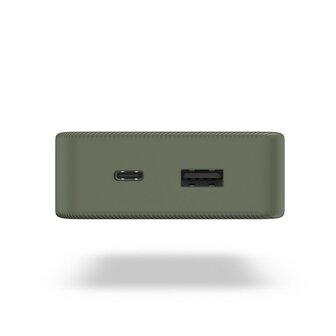 Hama Power Pack Colour 20 20000mAh 2 Uitgangen: USB-C USB-A Groen