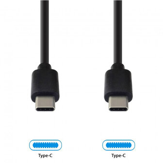 GrabNGo Gng Laadk. Usb-c&gt;usb-c 3m Zwart