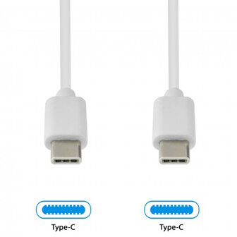 GrabNGo Gng Laadk. Usb-c&gt;usb-c 2m Wit