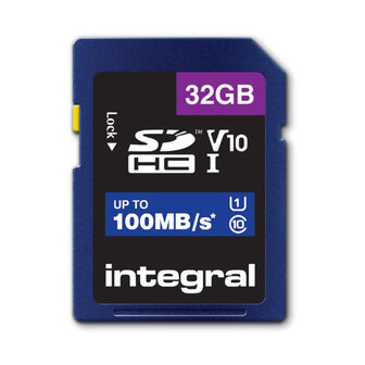 Integral Sdhc V10 100mb/s 32gb