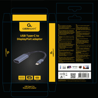 Cablexpert Gmb Adapter Usb-c-&gt;displ.