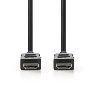 Nedis CVGT34000BK100 High Speed Hdmi&trade;-kabel Met Ethernet Hdmi&trade;-connector - Hdmi&trade;-connector 10 M Zwart