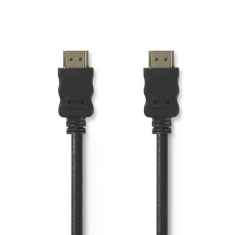 Nedis CVGT34000BK30 High Speed Hdmi&trade;-kabel Met Ethernet Hdmi&trade;-connector - Hdmi&trade;-connector 3,0 M Zwart