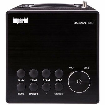 Imperial DABMAN I610 DAB+ Radio Zwart