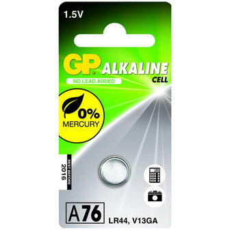 GP LR44 Knoopcel Batterij