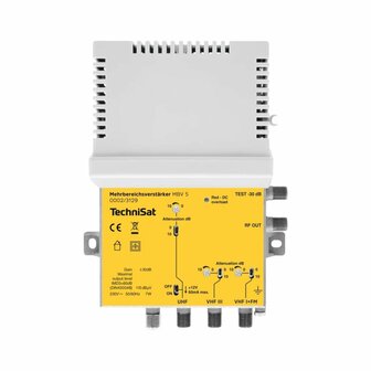 Technisat MBV 5 Multirange Versterker Geel/Grijs