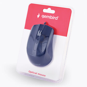 Gembird Gmb Muis Bedraad Zwart 4b-01