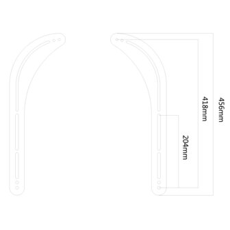 New Star Products NS-SB100 Soundbar Steun Zwart