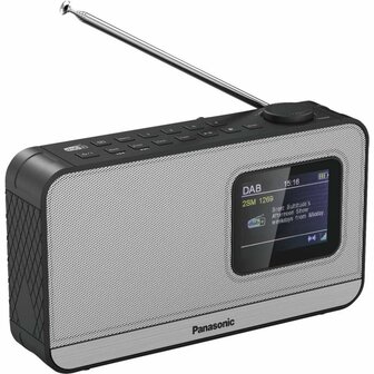 Panasonic RF-D15EG-K Radio Zilver/Zwart