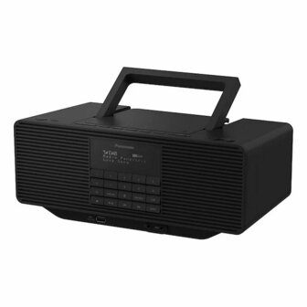 Panasonic RX-D70BTEG-K DAB Radio/CD-Speler Zwart