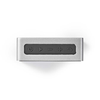 Nedis SPBT1002GY Luidspreker Met Bluetooth&reg; 15 W Metal Design Gunmetal