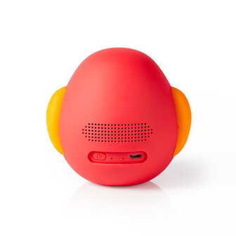 Nedis SPBT4100RD Animaticks Bluetooth Speaker 3 Uur Speeltijd Handsfree Bellen Perry Parrot