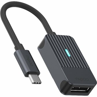 Rapoo UCA-1005 USB-C naar DisplayPort Adapter Zwart