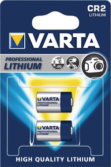 Varta Cr2-2 Lithium Fotobatterij 3 V 920 Mah  2-blister