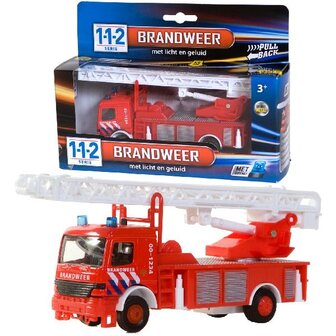 112 Brandweer + Licht + Geluid 15cm