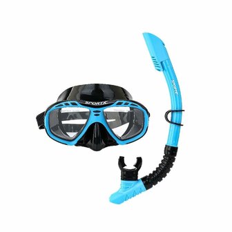 SportX Volwassenen Snorkelset 4 Sterren Assorti