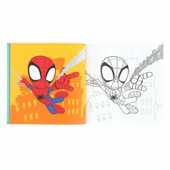 Marvel Spidey and Friends Color Fun Kleurboek