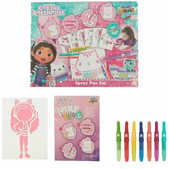 Gabby&#039;s Dollhouse Spray Pen Set