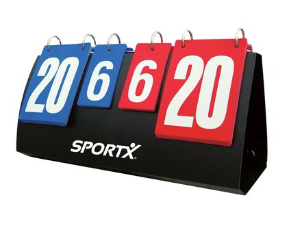 SportX Draagbaar Scorebord tot 30 Punten