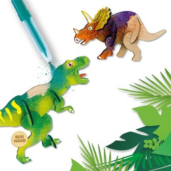 SES Creative Dino Blow Airbrush Pens