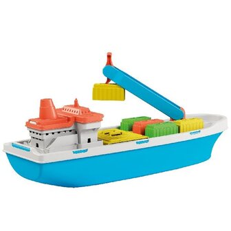 Container Vrachtschip 40cm + Accessoires