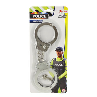 Toi-toys Metalen Politie Handboeien 28 Cm