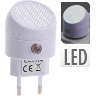 LED-Nachtlamp met Sensor Wit