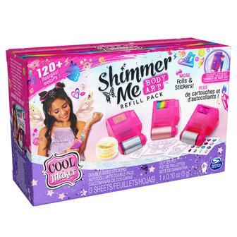 Cool Maker Shimmer Me Body Art Refill Bundle