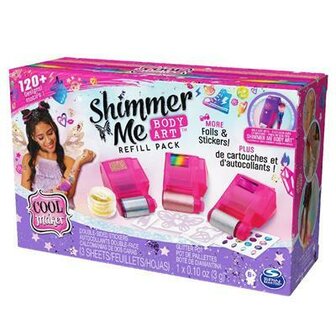 Cool Maker Shimmer Me Body Art Refill Bundle