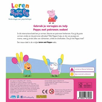 Boek Peppa Pig Peppa&#039;s Patronen en Vormen