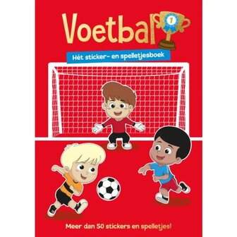 Sticker- en Speelboek Voetbal