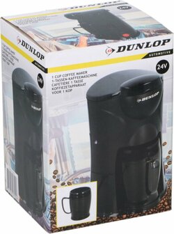 Dunlop Koffiezetapparaat Siggarettenaansluiting 1 Kop 24V Truck/Vrachtwagen of Camper