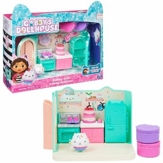 Gabby&#039;s Dollhouse Bakey With Cakey Kitchen